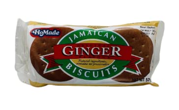 Homade Jamaican Ginger Biscuits
