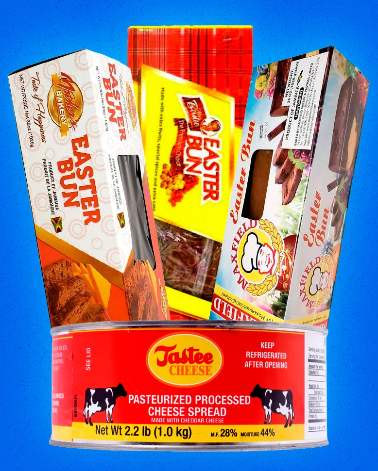 Premium Easter Bun Selection – Mothers, Miss Birdie & Maxfield with Tastee Cheese (1kg)