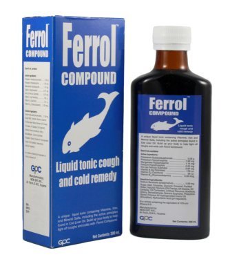 Ferrol Compound Liquid Tonic Cough and Cold Remedy 200ml