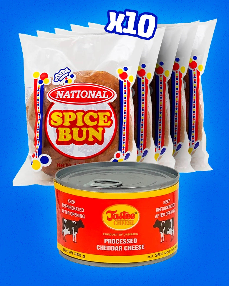 Snack-Sized Easter Bundle – 10 National Buns & Cheese (250g)