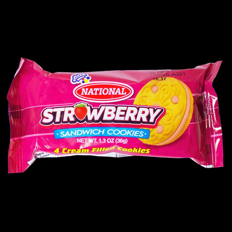 National Strawberry Sandwich Cookies