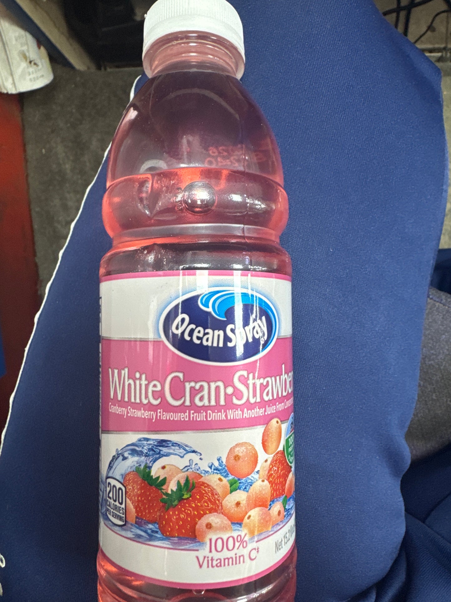 Ocean Spray White Cran Strawberry