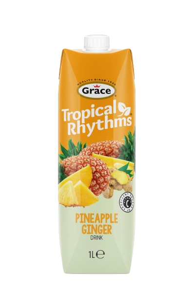 Grace Tropical Rhythms Pineapple Ginger 1 Litre Carton