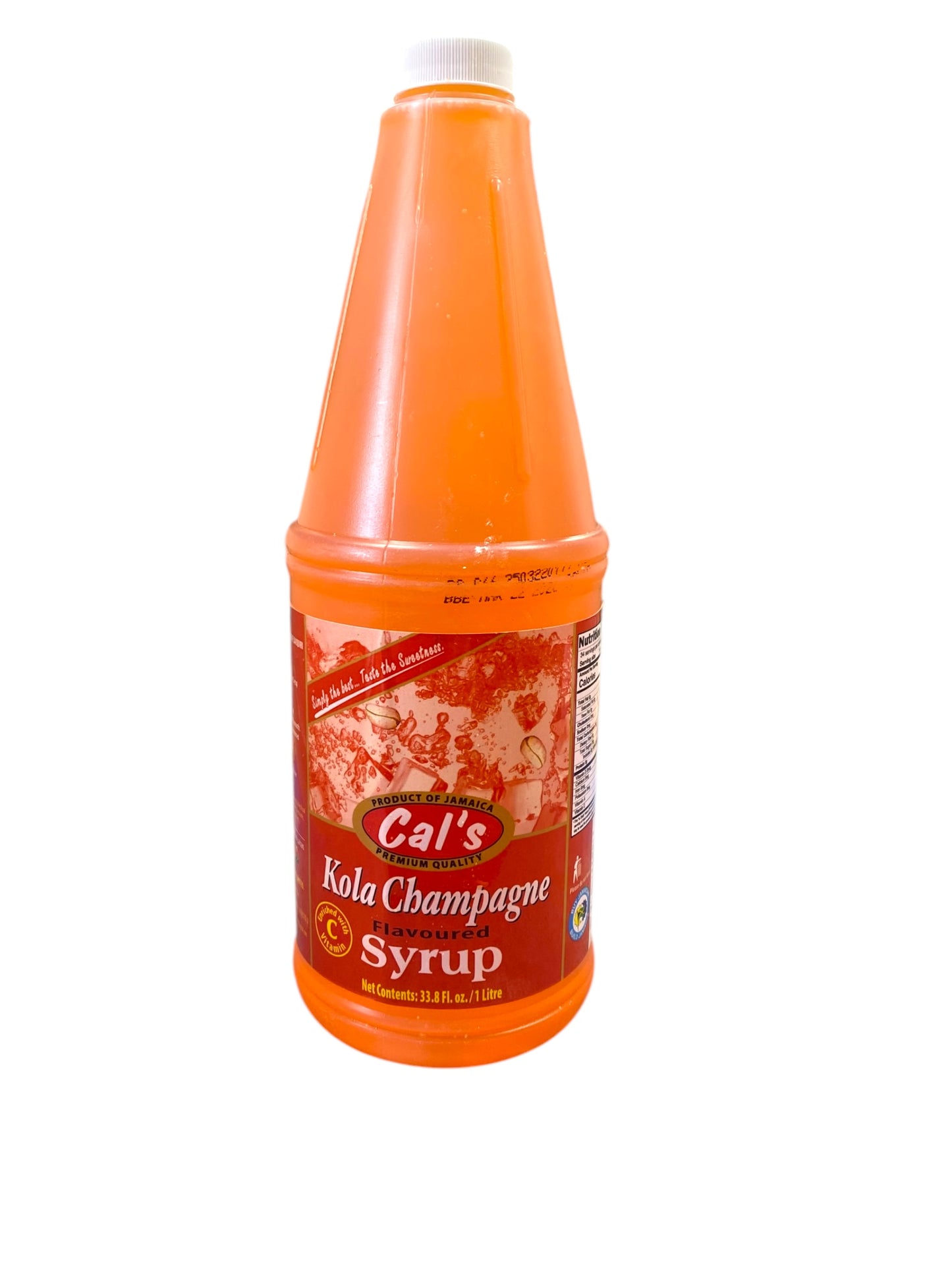 Cals Kola Champagne Syrup 1L