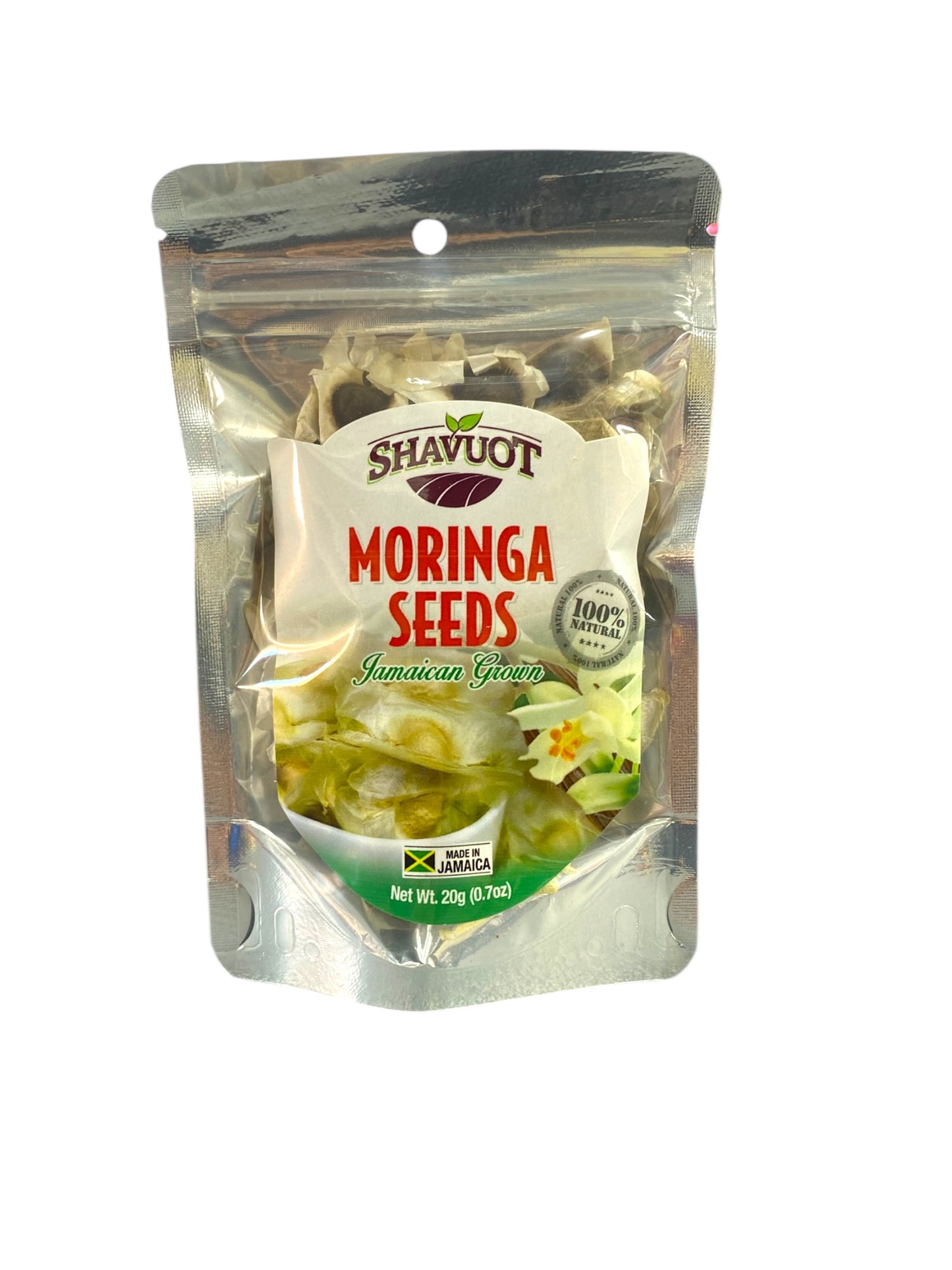 Shavuot Moringa Seeds Jamaican Grown 20g