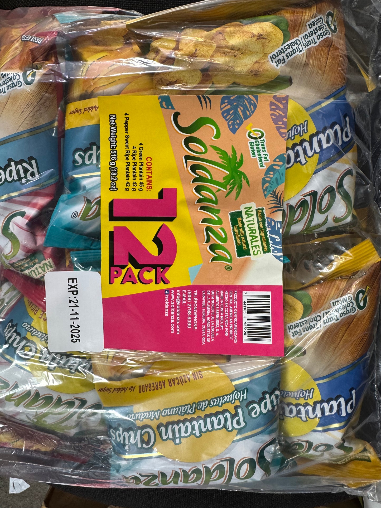 Soldanza Plantain 12 Pack
