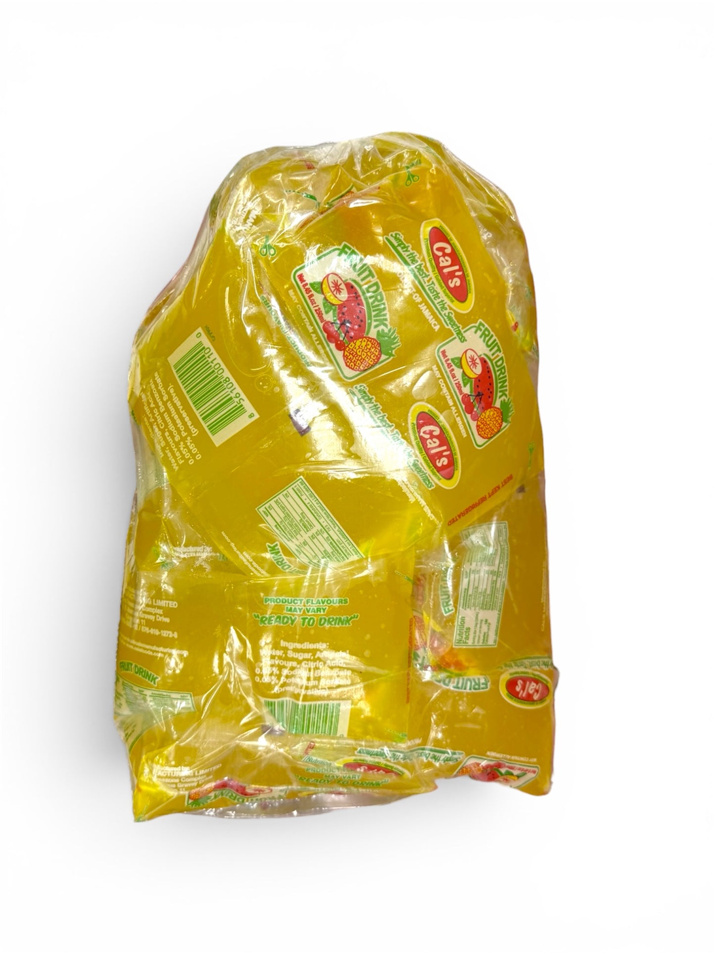 Cals Bag Juice Pineapple (12 Pack)