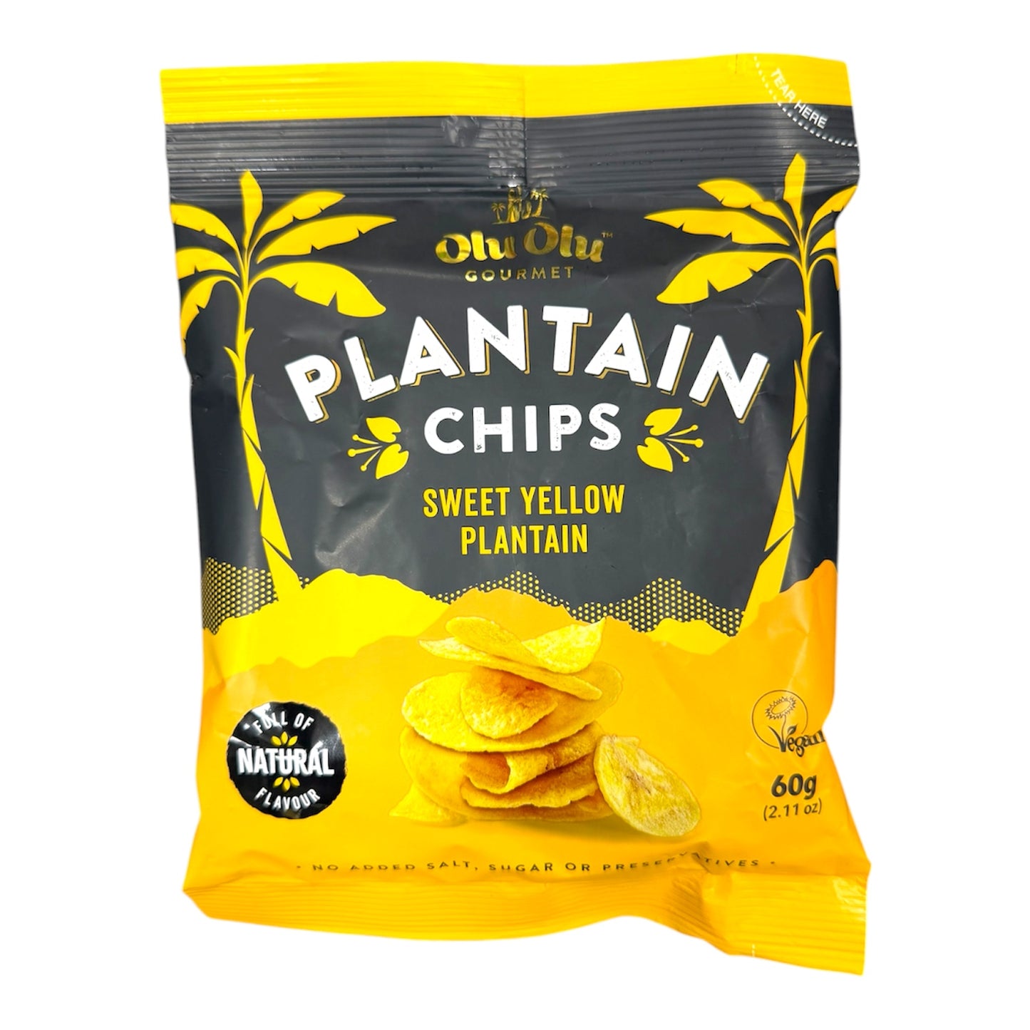Olu Olu Sweet Yellow Plantain Chips