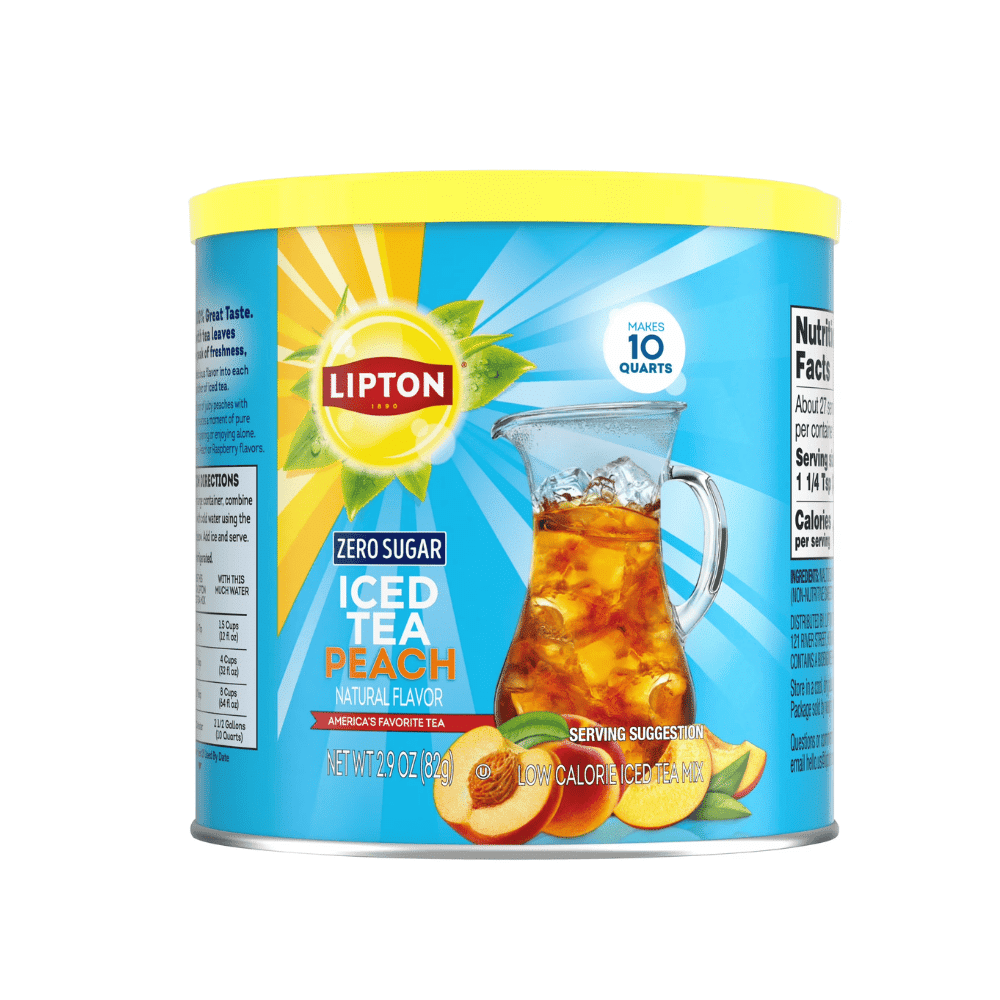 Lipton Iced Tea Peach Flavour Zero Sugar 82g