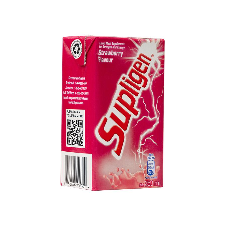 Supligen Strawberry 250ml Cartons (Case Of 24)