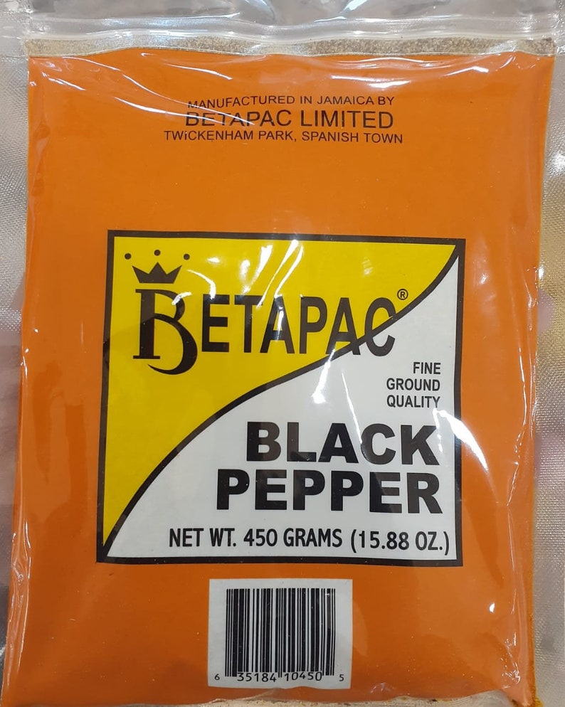 Betapac Black Pepper 450g