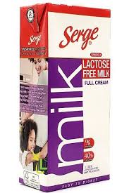 Serge Lactose Free Milk 1 Litre