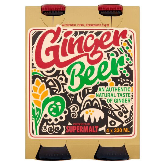 Supermalt Ginger Beer 4 pack