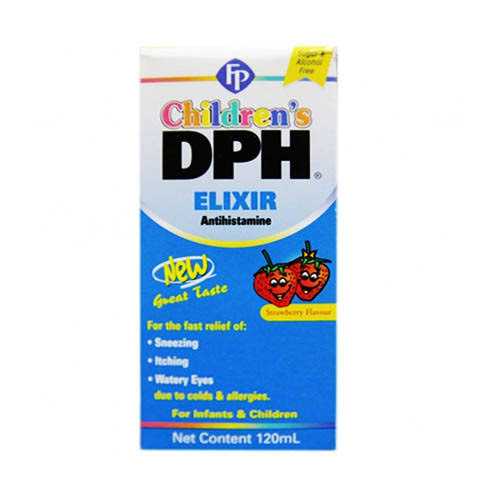DPH Childrens Elixir Itch & Allergy 120ml