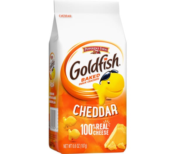 Goldfish Chedder Flavour Crackers 187g