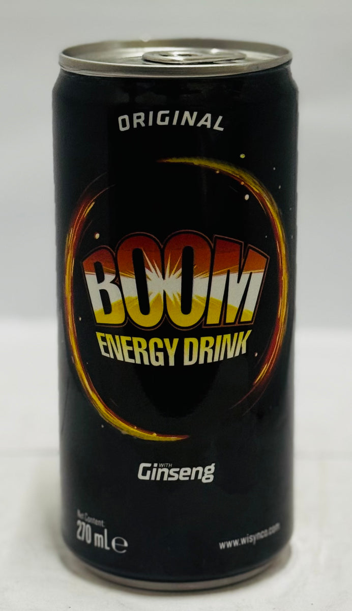 Boom Energy Drink Can