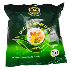 Jamaica Valley Instant Ginger & Honey Tea (20 Satchets)
