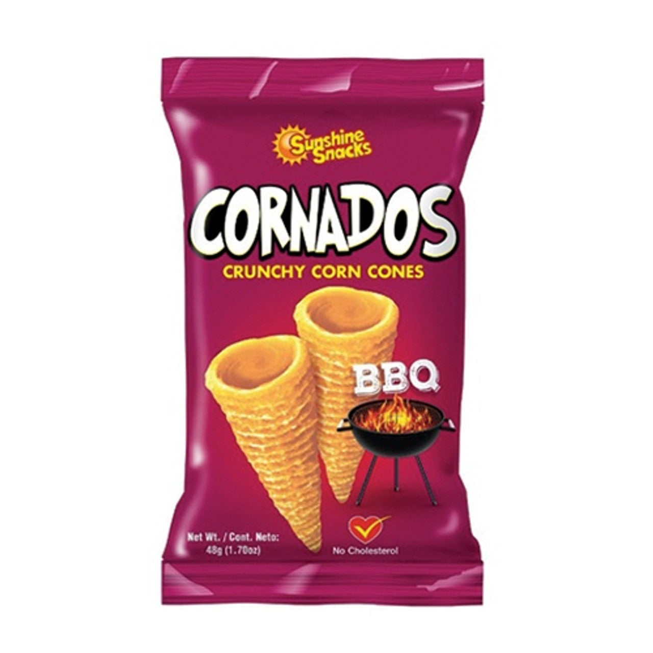 Sunshine Snack Cornados Bbq Pack Of 12