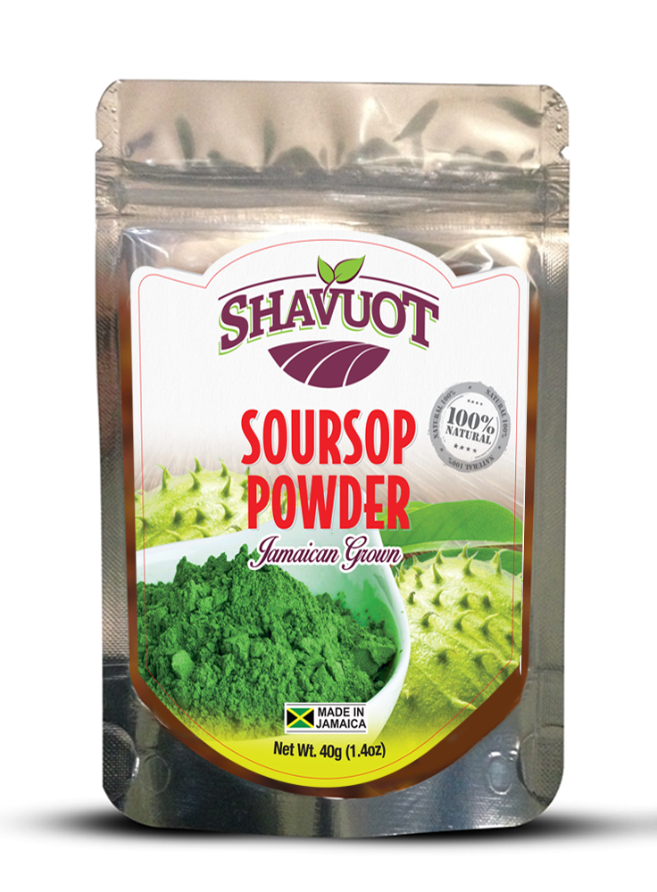 Shavout Soursop Powder Jamaican Grown