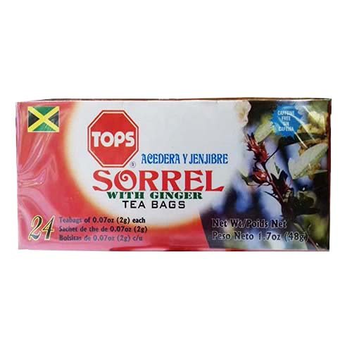 Tops Sorrel With Ginger Tea Bags (24)