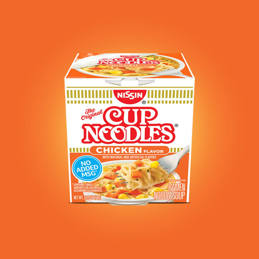 Nissin Cup Noodles Chicken Flavour Box Of 12