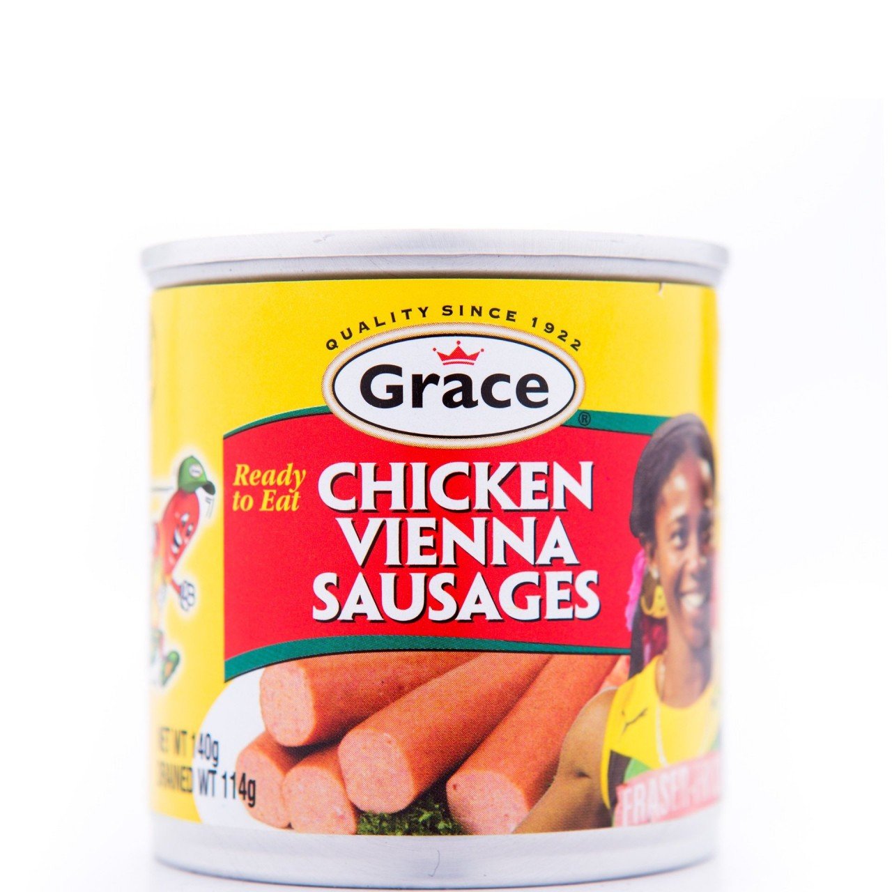 Grace Chicken Vienna Sausages (Jamaican Imported) Pack Of 10