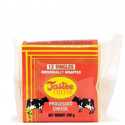 Tastee Cheese Slices Pack Of 12 (Jamaican Imported)