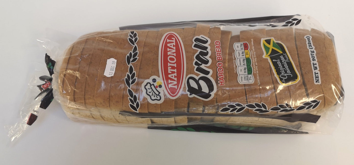 National Giant Brown Sliced Hardo Bread