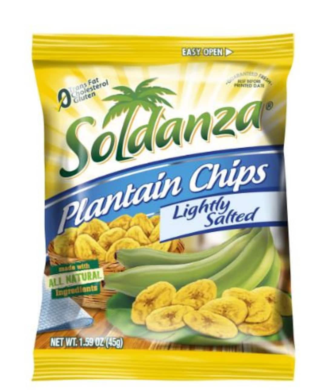 Soldanza Plantain Chips Lightly Salted