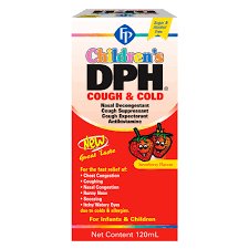 Childrens DPH Cough Cold 120ml