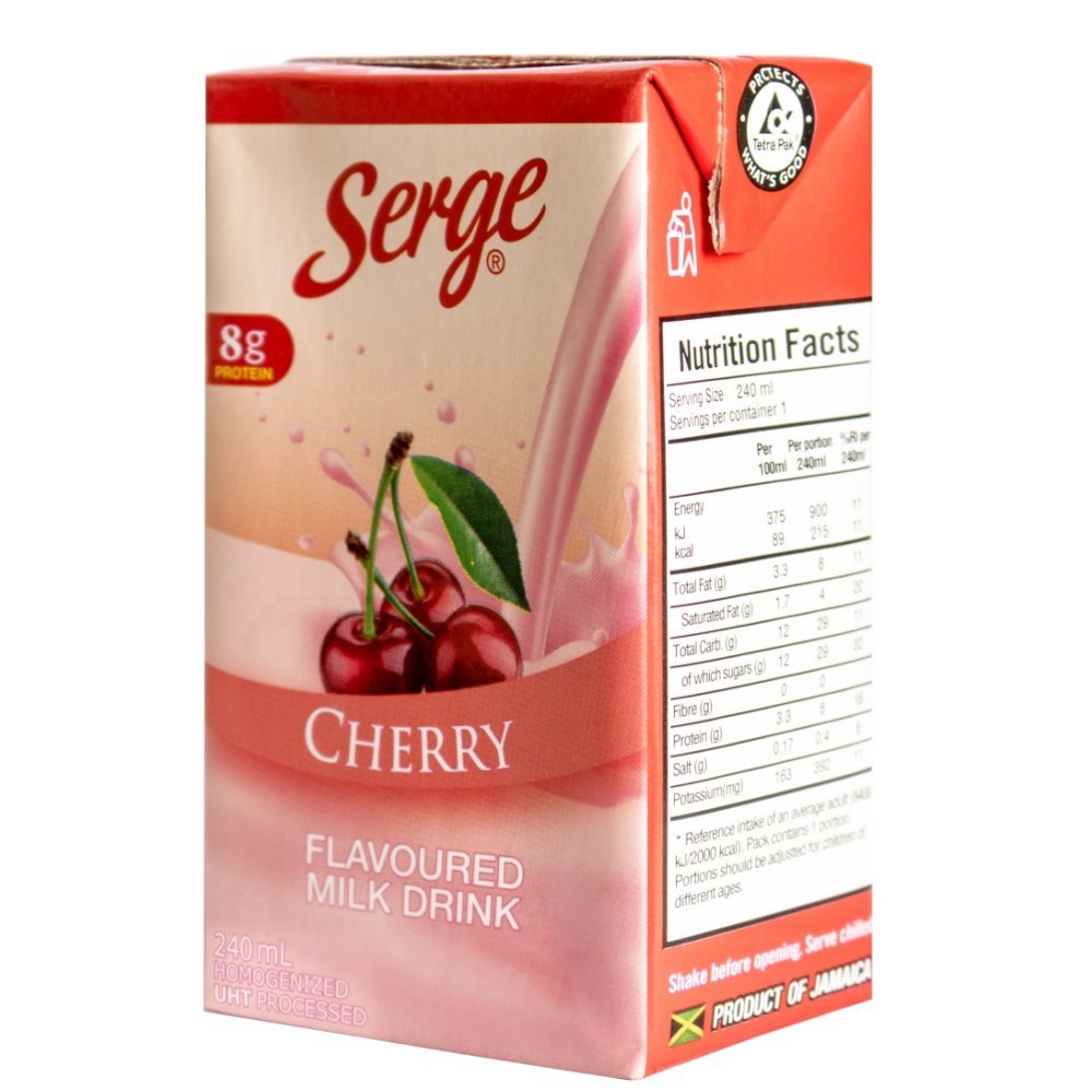 Serge Cherry Milk (Jamaican Imported)