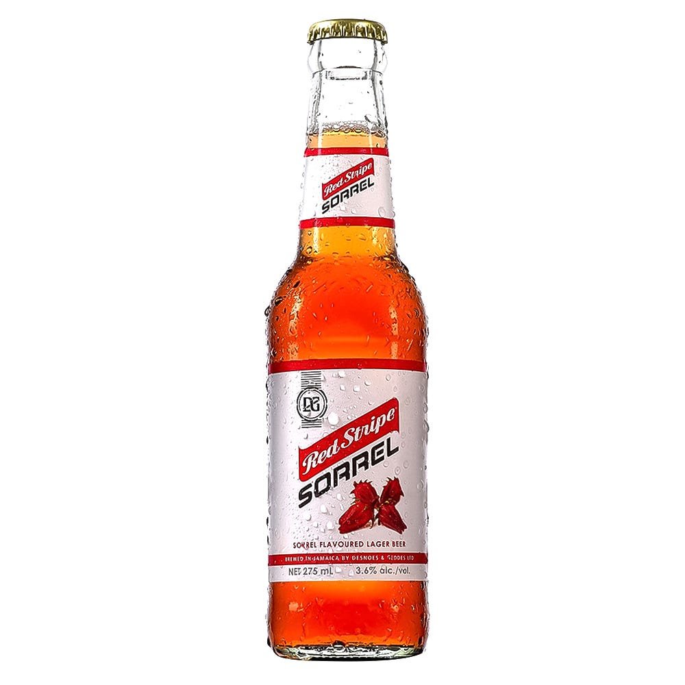 Red Stripe Sorrel Larger Beer