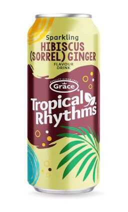 Grace Tropical Rhythms Sorrel Ginger Sparkling Cans