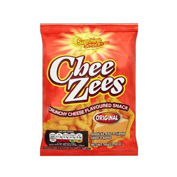 Sunshine Snacks CheeZees Pack Of 12