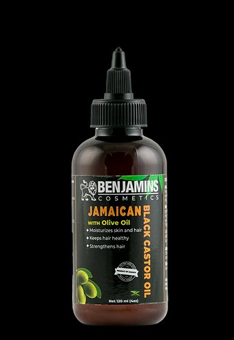 Benjamins Cosmetics Jamaican Black Castor Oil With Olive Oil