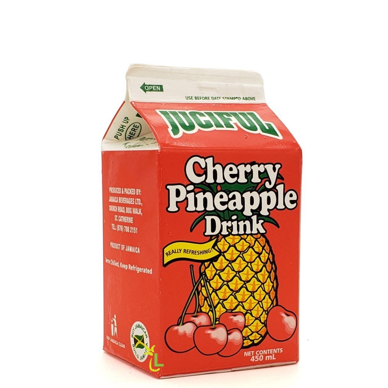 Juciful Cherry Pineapple Box Juice (Jamaican)