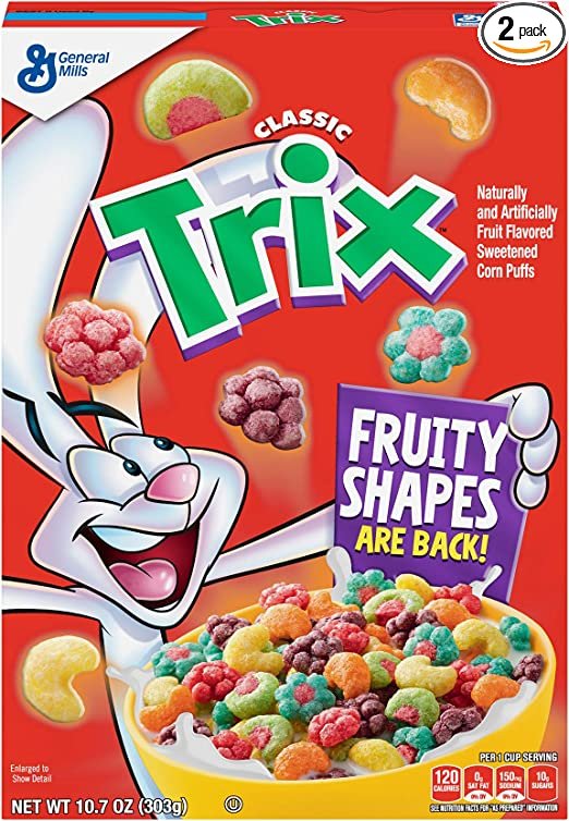 General Mills Trix Cereal 394g