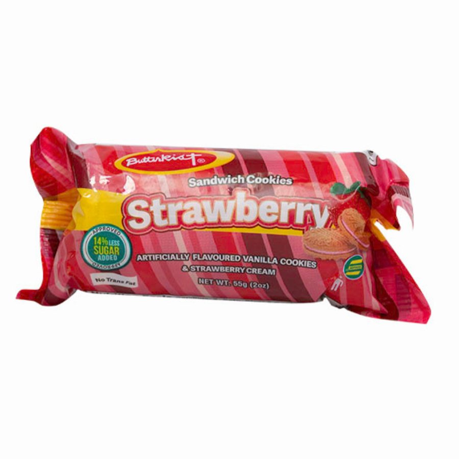 Butterkist Sandwich Strawberry