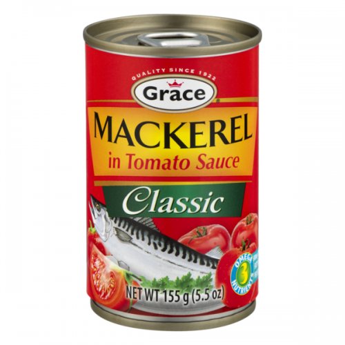 Grace Mackerel In Tomato Sauce Jamaican Imported 155g