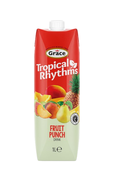 Grace Tropical Rhythm Fruit Punch 1 Litre Carton
