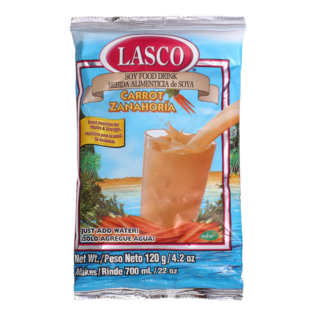 Lasco Carrot Drink Mix, 4.20 oz/120 g