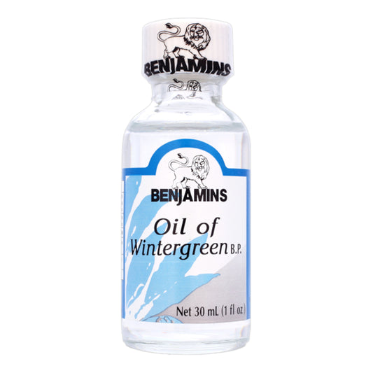 Benjamins Oil Of Wintergreen 30ml