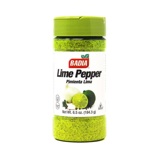 Badia Lime Pepper/Pimienta Lima (6.5oz) 184.3g