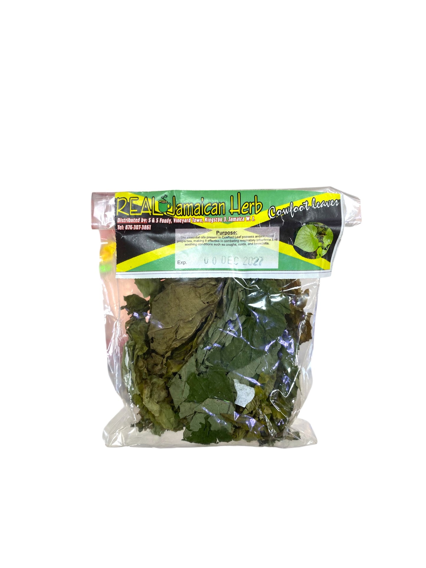 Real Jamaican Cowfoot Leaves