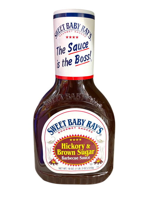 Sweet Baby Rays Hickory & Brown Sugar Barbecue Sauce 510g (2oz)