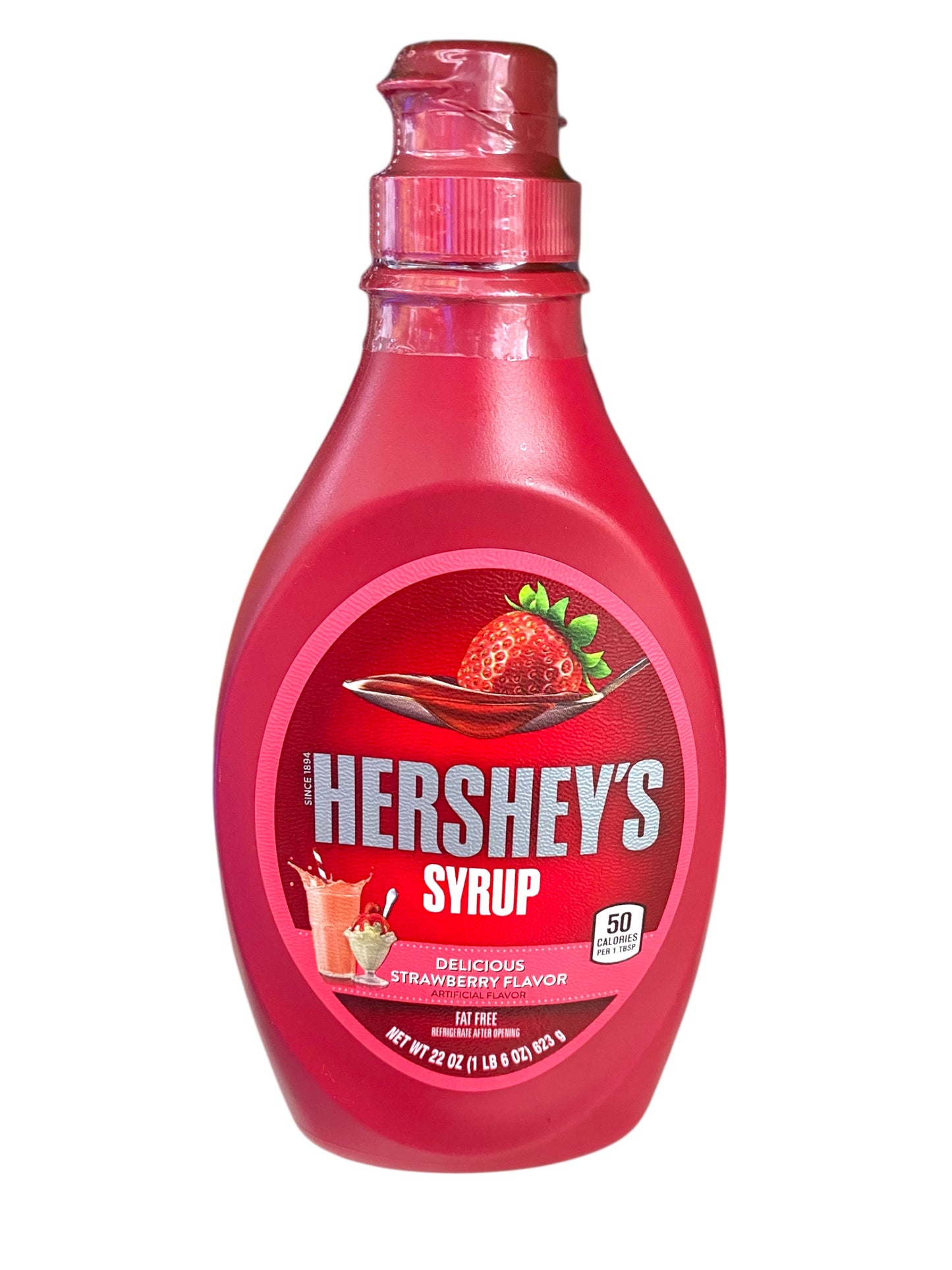 Hersheys Strawberry Syrup 623g (22oz)