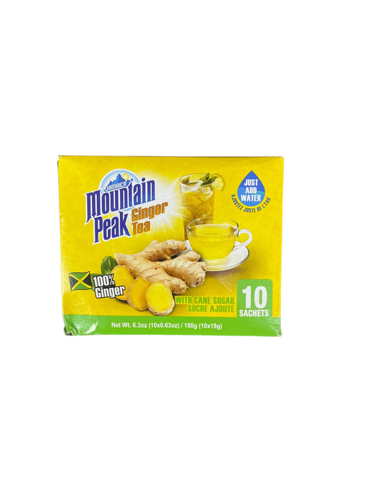 Jamaica Mountain Peak Ginger Tea 10 Sachets (10x18g)