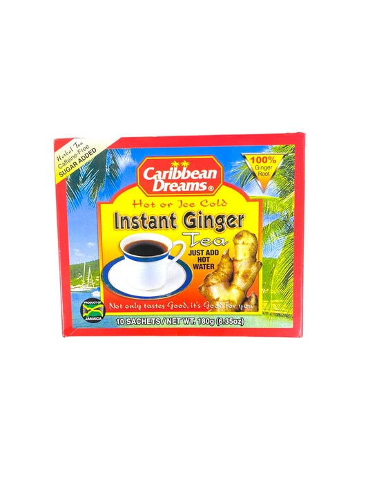 Caribbean Dreams Instant Ginger Tea 10 Sachets (180g)