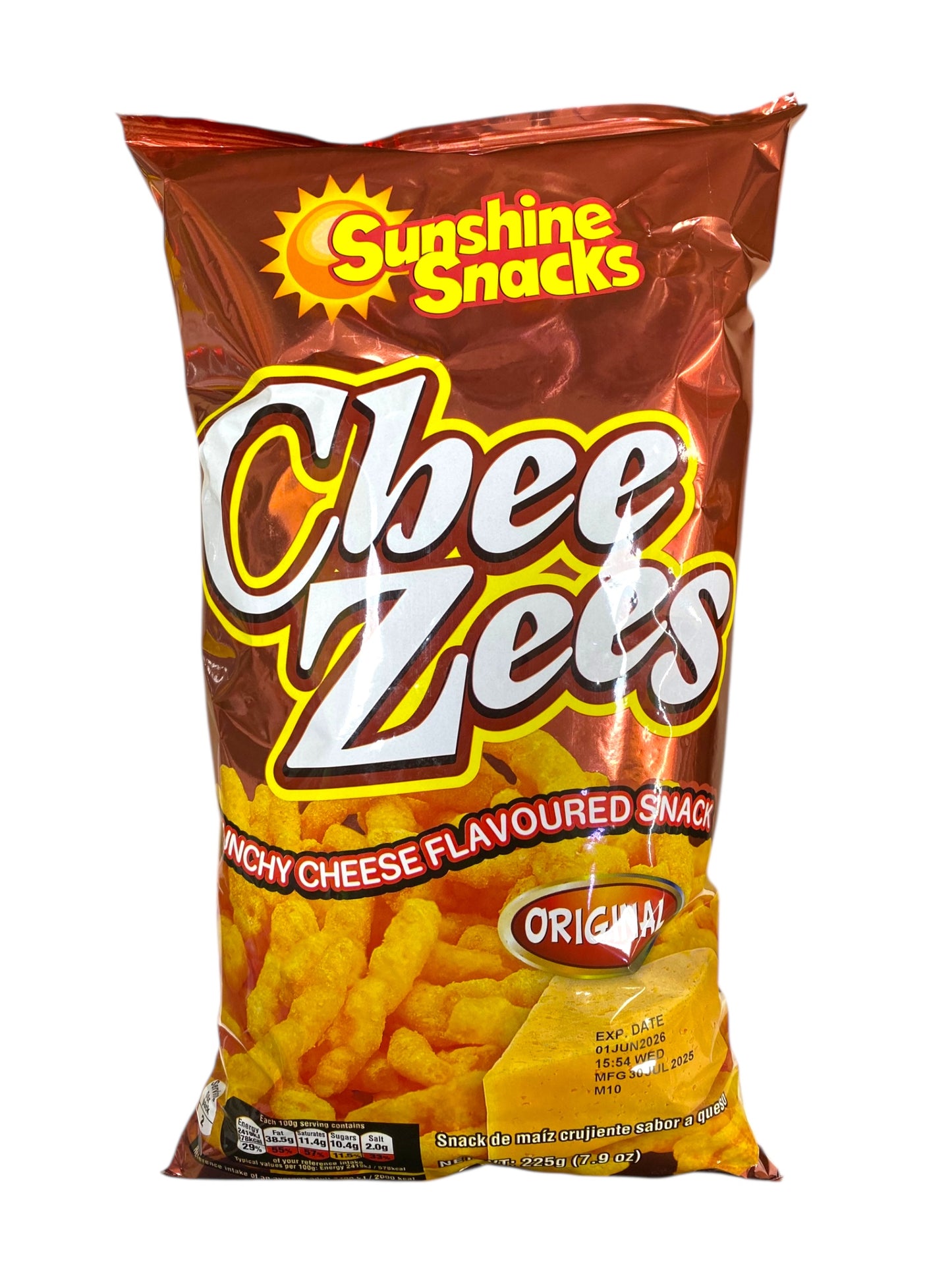 Sunshine Snacks CheeZees Original 225g
