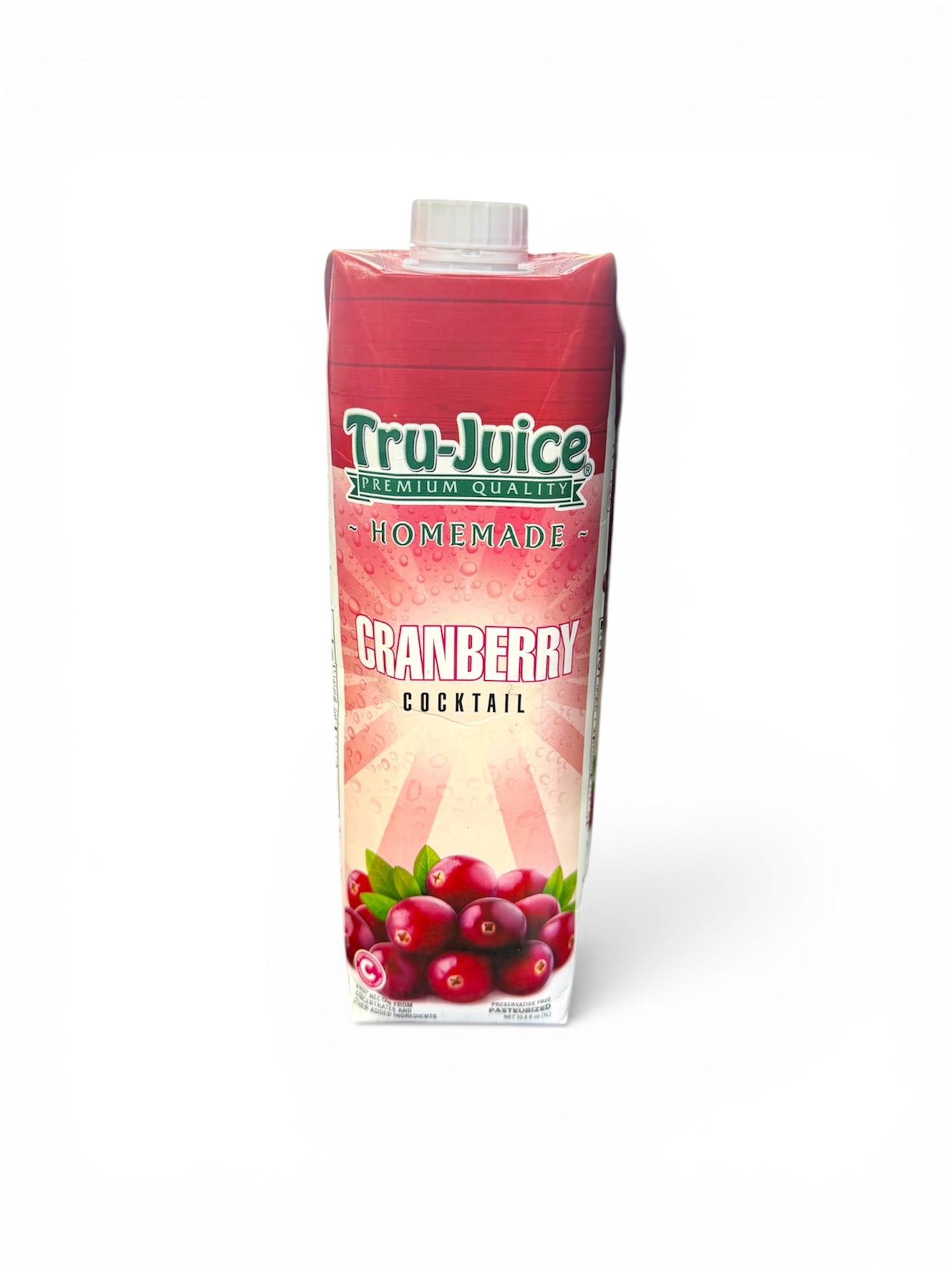 Tru Juice Cranberry 1L